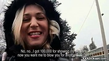 Amazing Public Dick Sucking For Cash With SLutty Teen Czech Girl 18