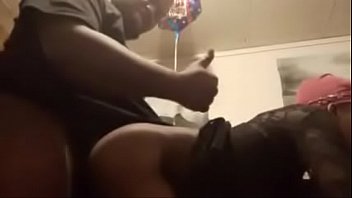 Chubby black man fucks and impregnates his younger brother's wife while he was asleep.