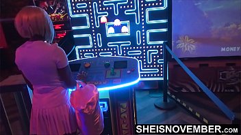 i and 039 m gonna fuck my step sister tonight when we leave the arcade innocent ebony msnovember dumped by her boyfriend decides to give into to sex with step brother on sheisnovember