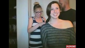 2 girls long hair braiding and tits flashing more videos on jasminfuck com