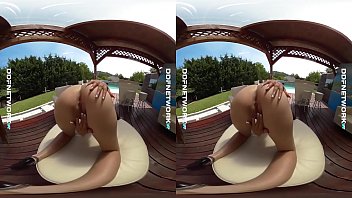 ddfnetwork vr poolside vr striptease with alice