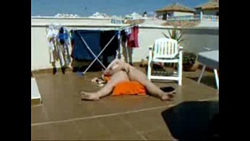 my gorgeous mom sunbathing and masturbating hidden cam