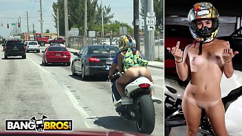 bangbros big booty latin babe sophia steele rides a motorcycle and a cock