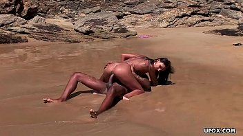 fucking on the beach with a black dude and 039 s rock hard cock