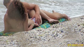 topless amateur milfs voyeur beach close up