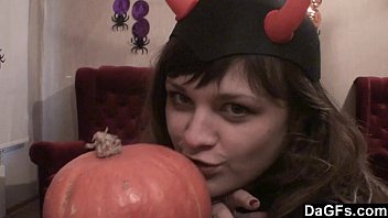 Sexy Halloween for naughty she-devil