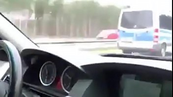 Amateur Gets Him In The Mood While Driving So He Just Has To