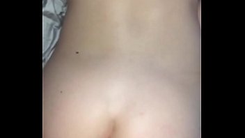 Talks dirty as i fuck her ass and cum all over her perfect tits