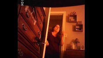 Big Booty Mom Changing In Bedroom