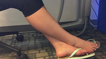 Emily's feet in class