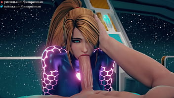 Samus Oral Creampie